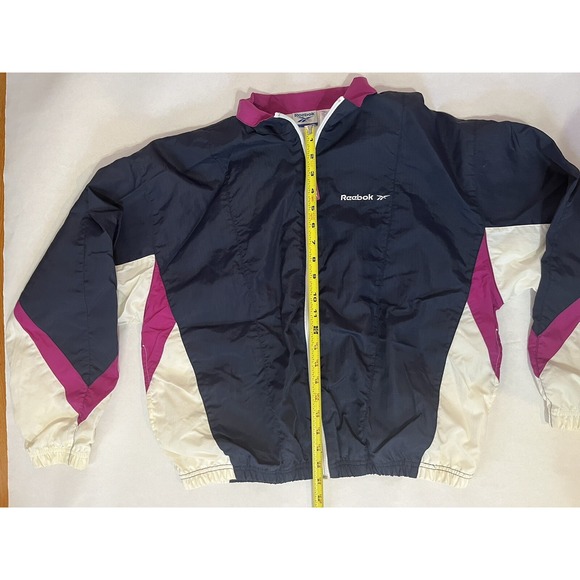 Vintage Windbreaker Wilson Jacket Zip Up Track Coat Women's Medium - Picture 4 of 16
